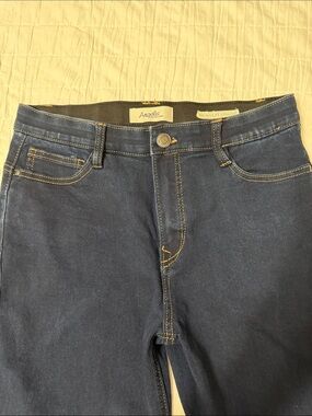 Angels Jeans Dark Blue Straight Leg Jeans